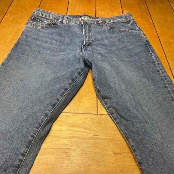 Polo Ralph Lauren The Varick Slim Straight Jeans 34x32 Medium Wash Denim - Picture 2 of 16